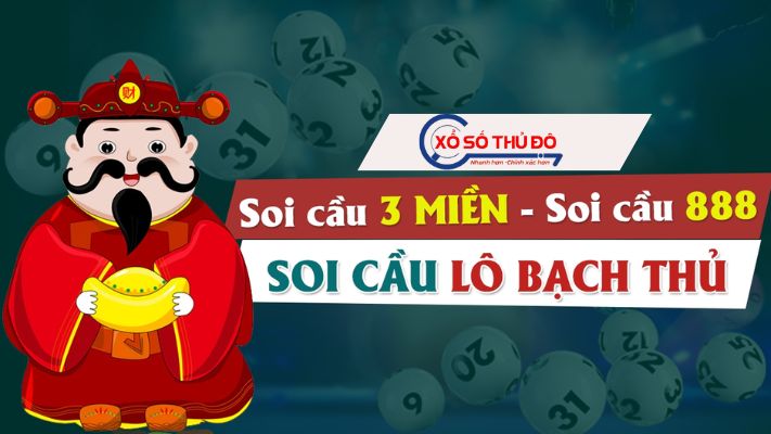 Soi cầu 888 Xổ số Thủ Đô - Tham khảo dự đoán KQXS